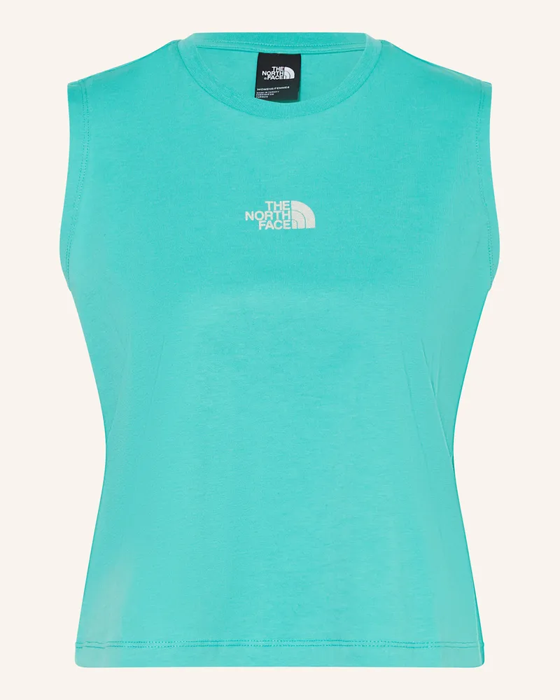 The North Face Tanktop NEVER STOP Türkis