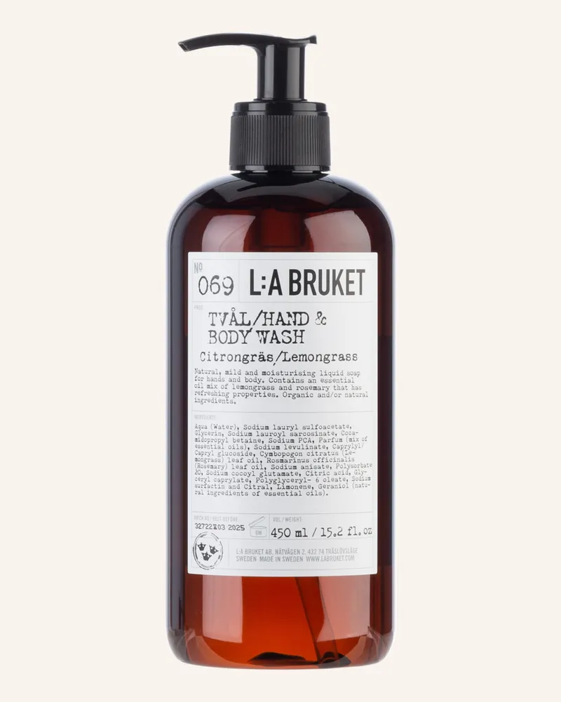 L:A Bruket Seife Volumen Lemongrass