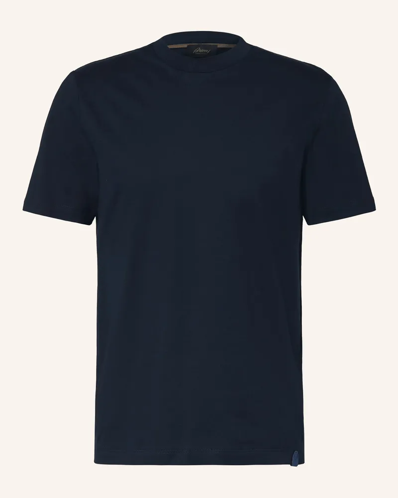 Brioni T-Shirt Dunkelblau