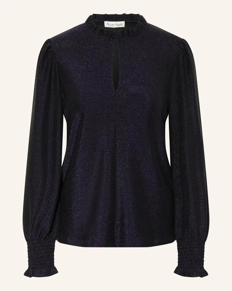 Phase Eight Blusenshirt IMOGEN mit Glitzergarn Dunkellila