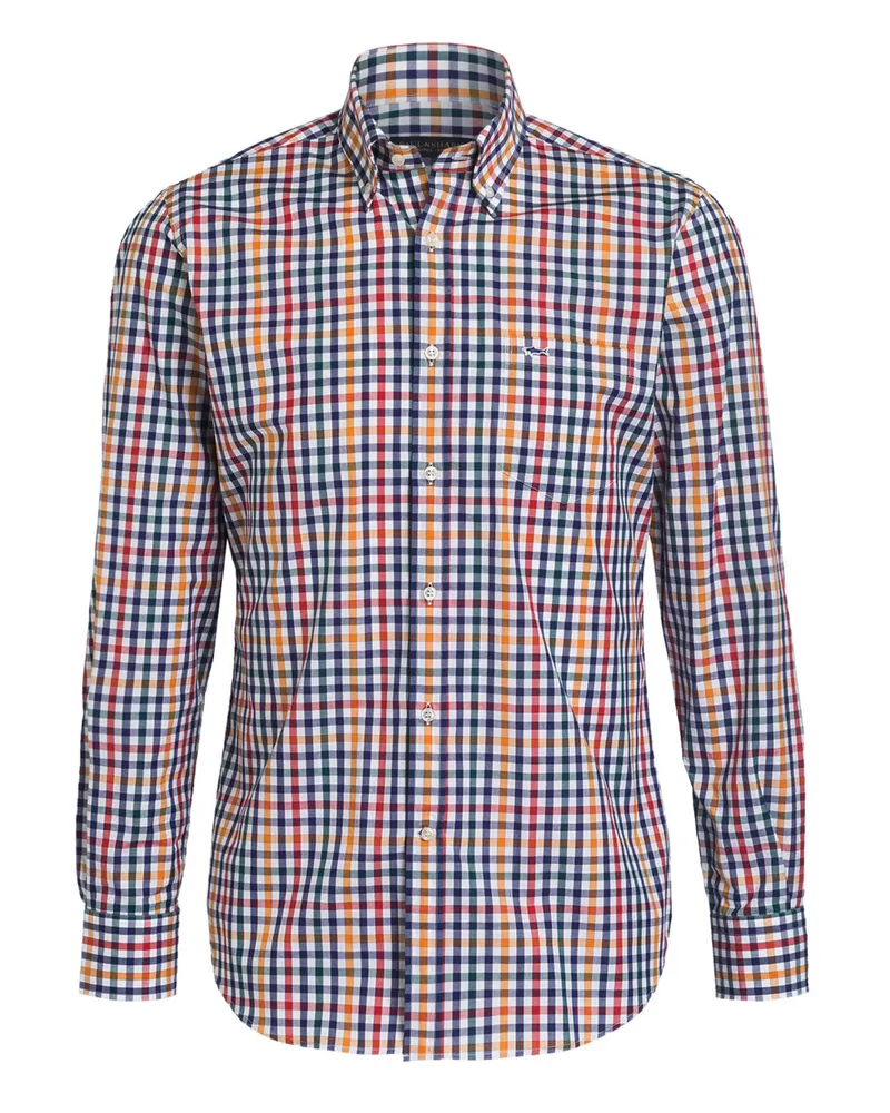 Paul & Shark Hemd Slim Fit Weiss