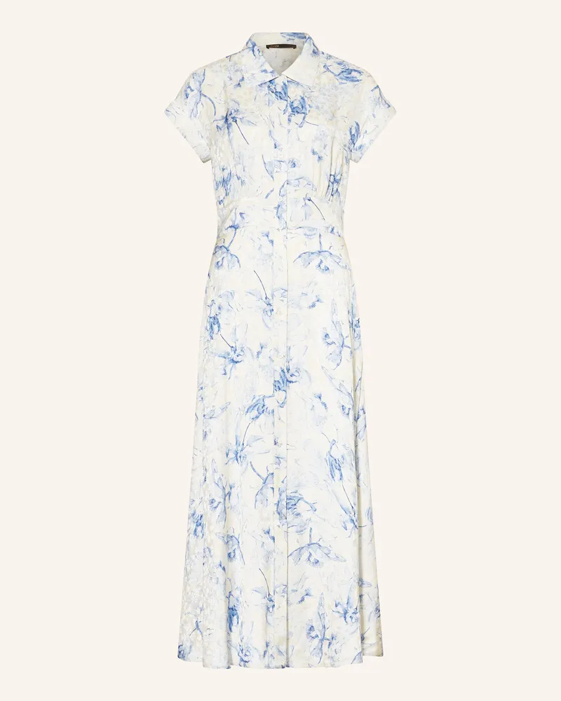 Maje Hemdblusenkleid Weiss