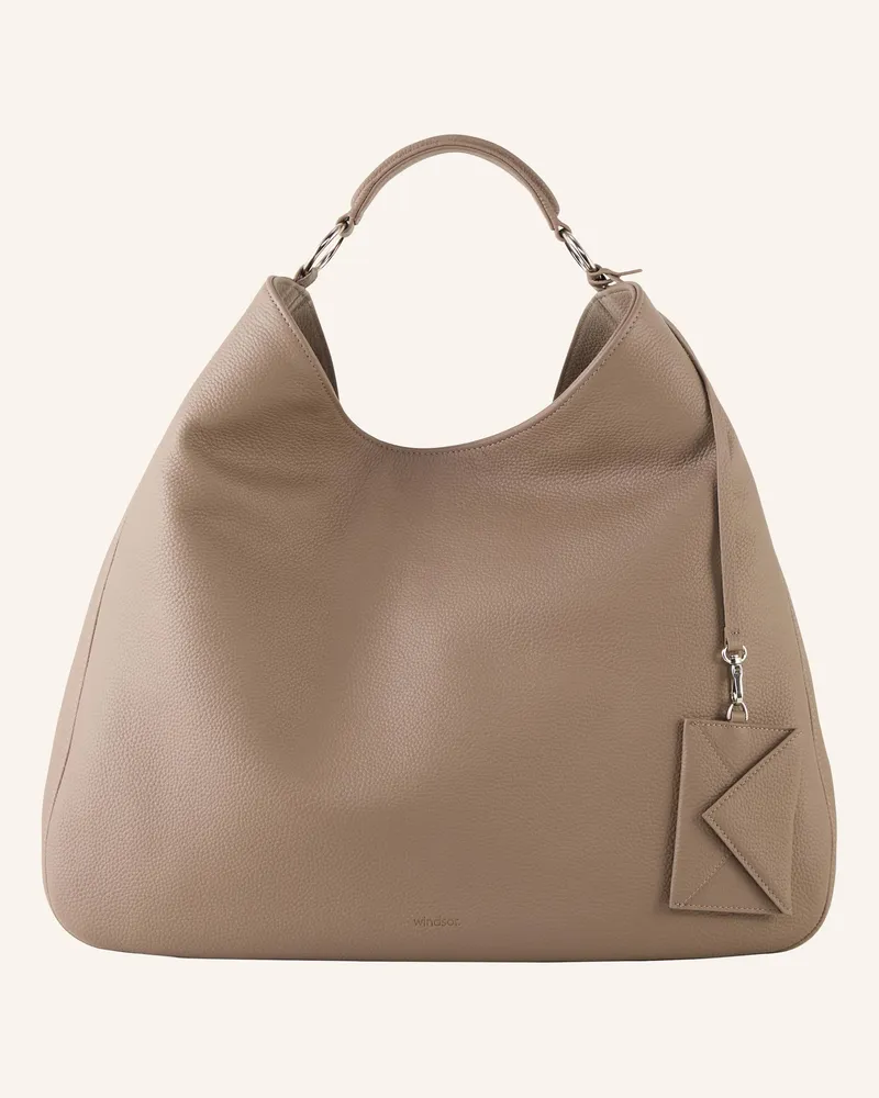 windsor. Hobo Bag beige Taupe
