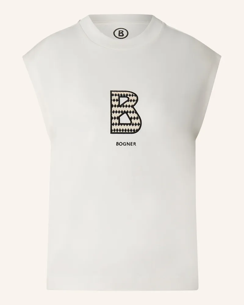 Bogner T-Shirt weiss Weiss