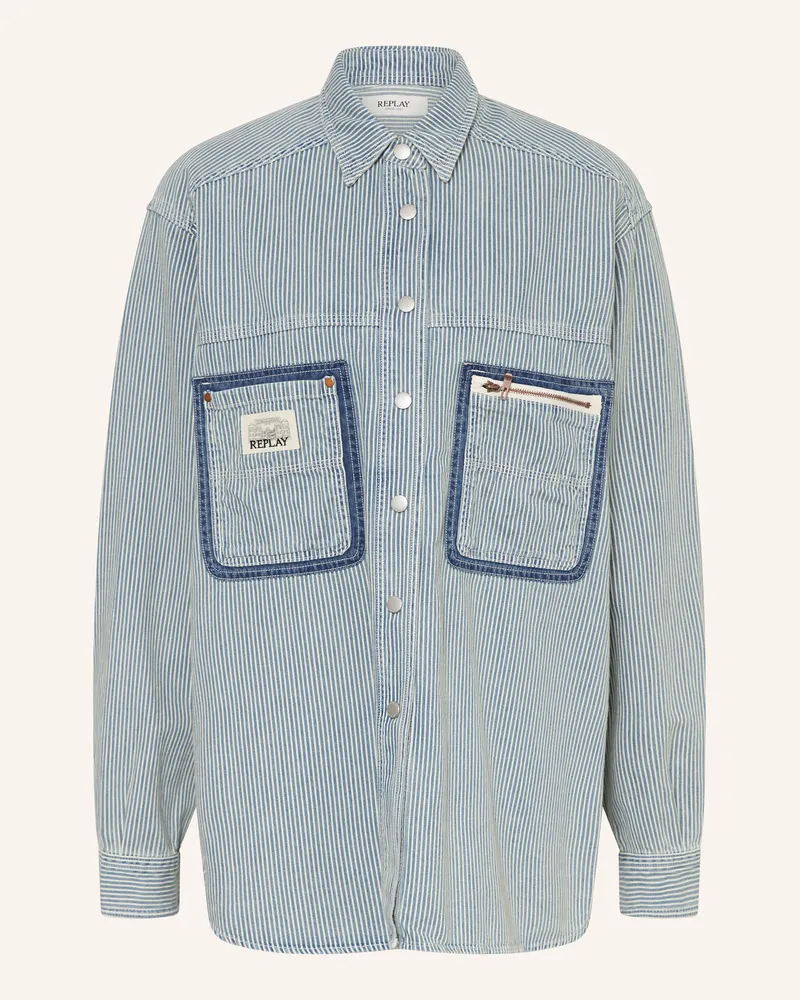 Replay Overshirt Ecru