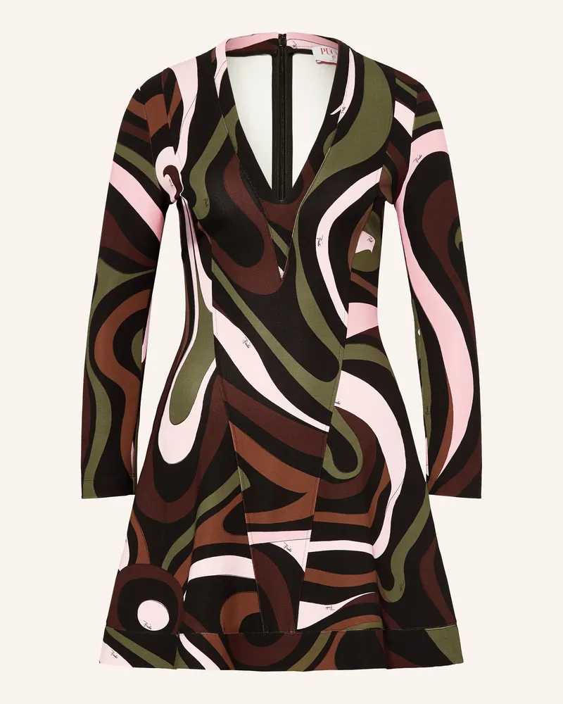 Emilio Pucci Kleid gruen Khaki