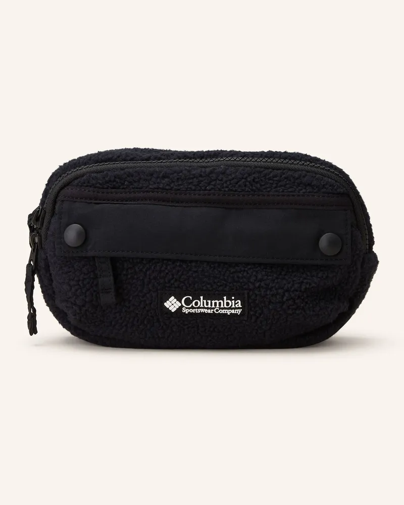 Columbia Sportswear Company Gürteltasche mit Teddyfell Schwarz