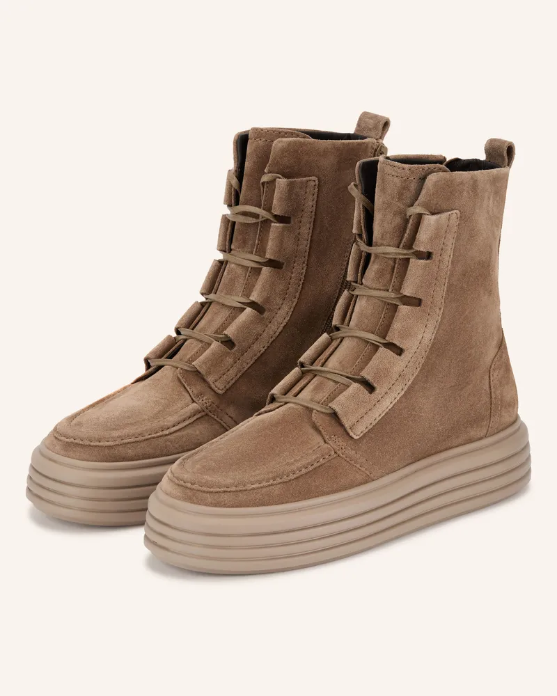 Kennel & Schmenger Schnürboots Lilo braun Taupe
