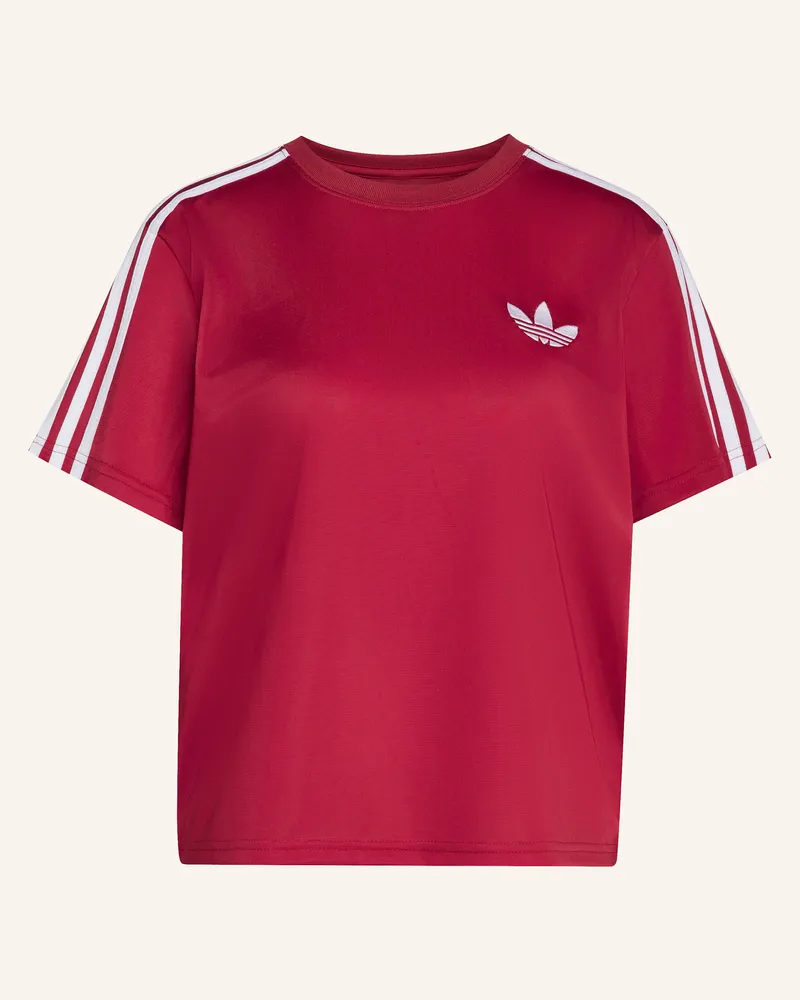 adidas Firebird T-Shirt rot Weiss