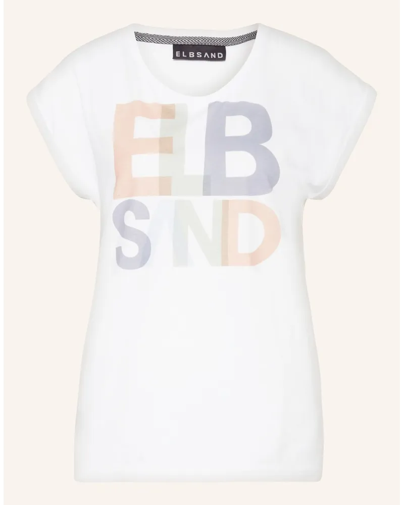 ELBSAND T-Shirt ELDIS Weiss