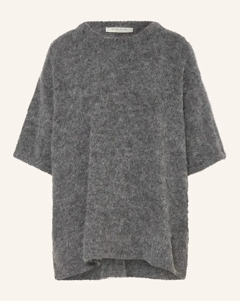 by Aylin Koenig Strickshirt HARRY mit Alpaka Grau