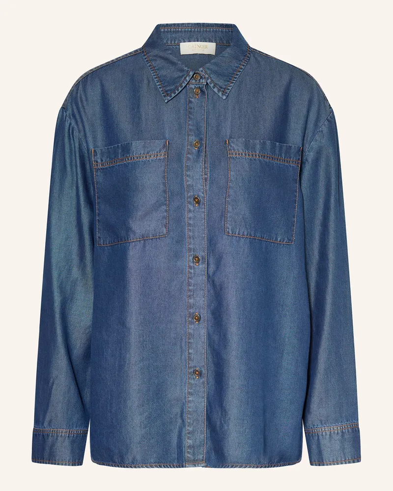 CATNOIR Hemdbluse In Jeansoptik blau Blau