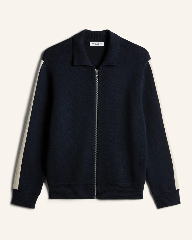 Marc O'Polo Strickjacke blau Blau