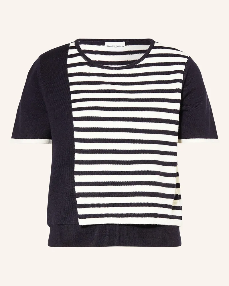 Claudie Pierlot Strickshirt Dunkelblau