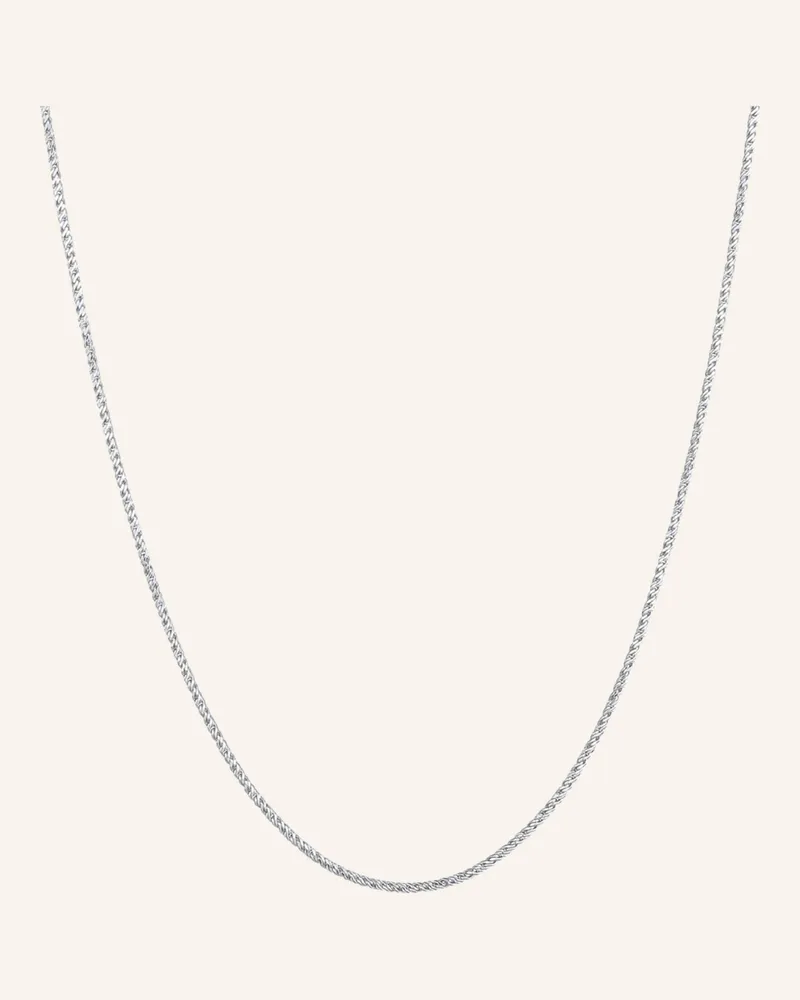 KUZZOI Halskette silber Silber