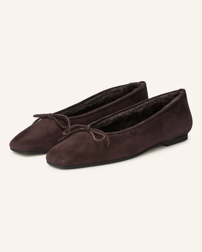Unützer Ballerinas Dunkelbraun
