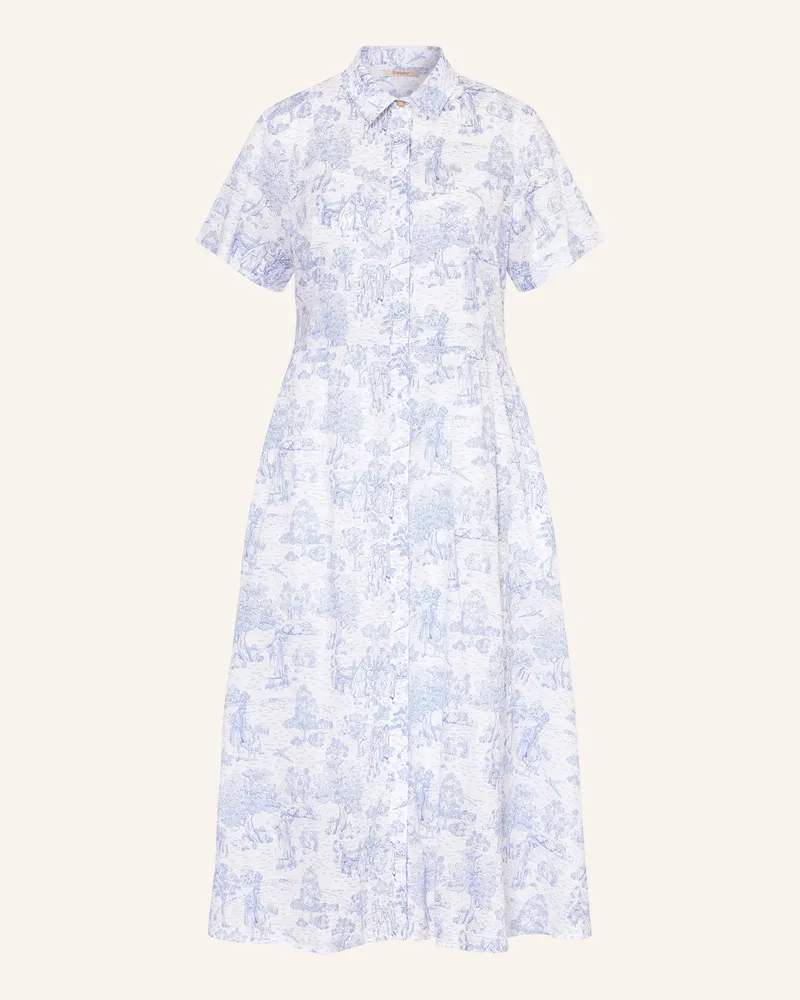 Barbour Hemdblusenkleid Wisteria blau Blau