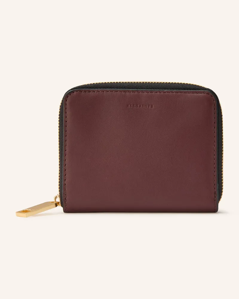 AllSaints Geldbörse LENA HEX Dunkelrot