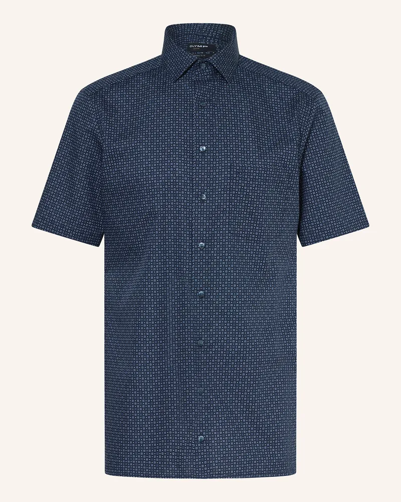 Olymp Kurzarm-Hemd Luxor modern fit Dunkelblau