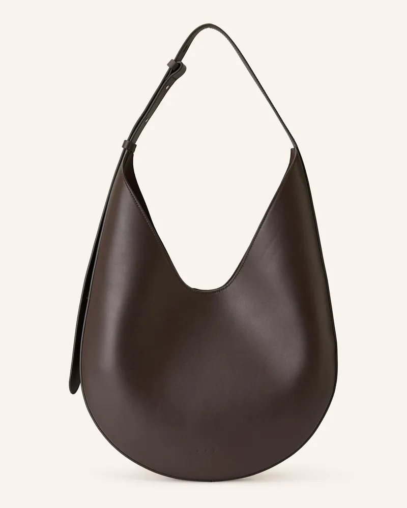 Aesther Ekme Schultertasche Dunkelbraun