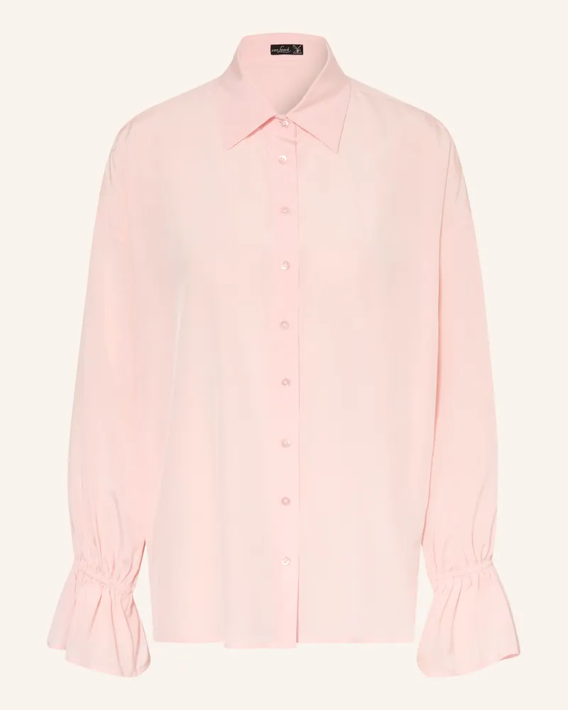 van Laack Hemdbluse Vl-Taren-Xx Aus Seide rosa Hellrosa
