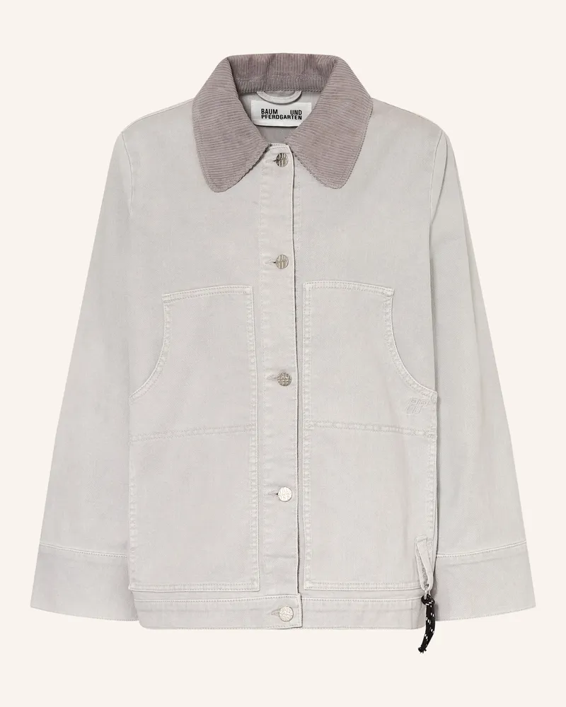Baum und Pferdgarten Jeansjacke Benilda grau Blaugrau