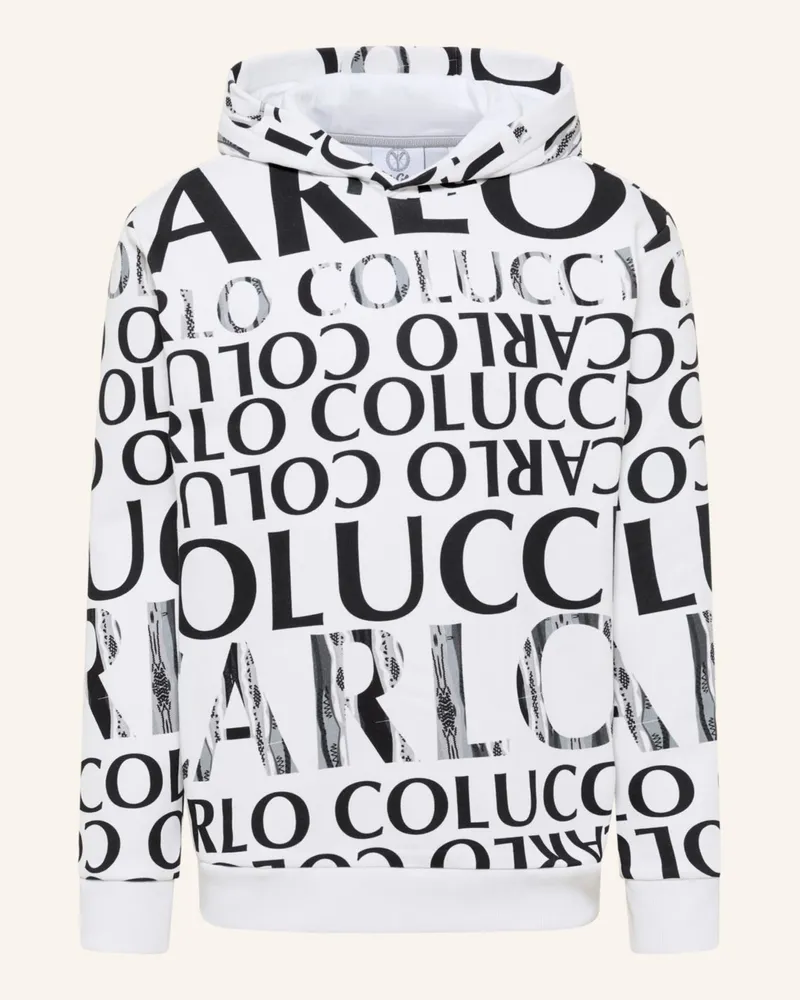 Carlo Colucci Hoodie - Black Friday DIPAULI Weiss