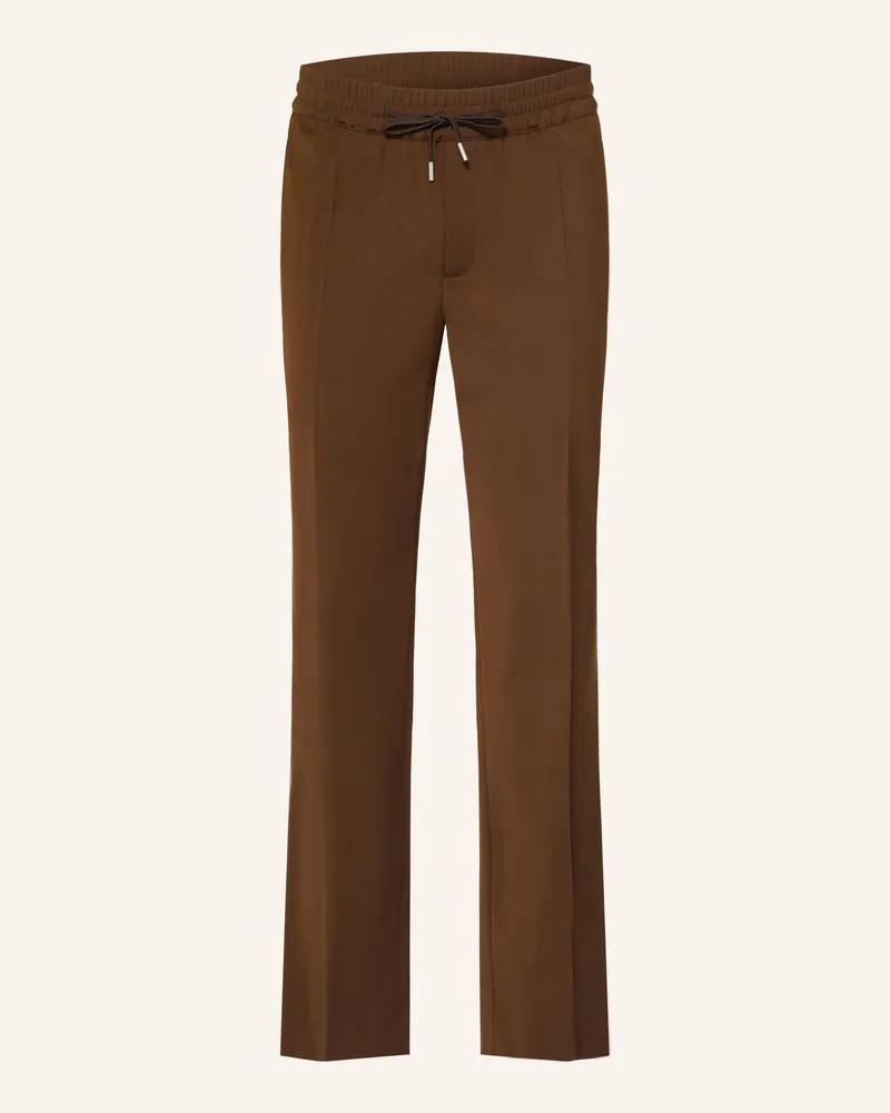 Sandro Hose Im Jogging-Stil Slim Fit braun Dunkelbraun