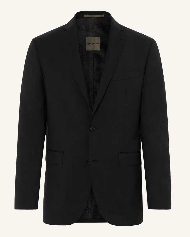 Benvenuto Anzugsakko Romeo Slim Fit grau Dunkelgrau