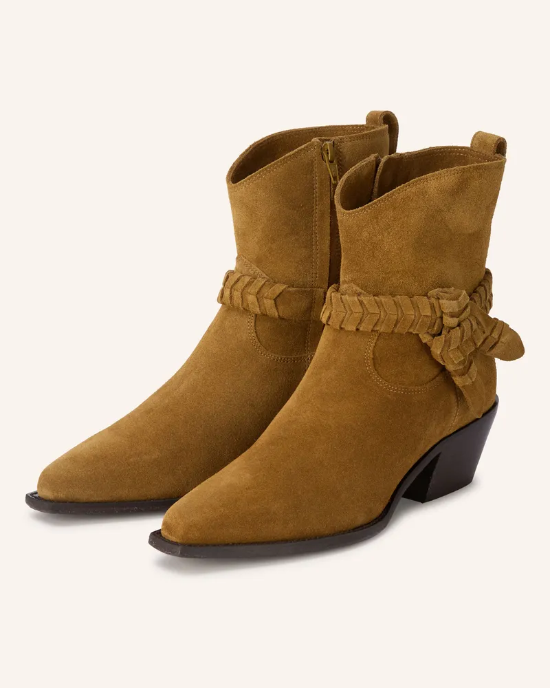 ba&sh Stiefeletten braun Camel