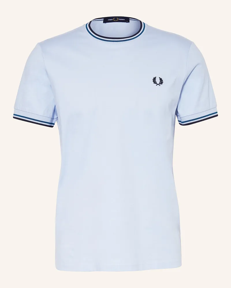 Fred Perry T-Shirt Hellblau