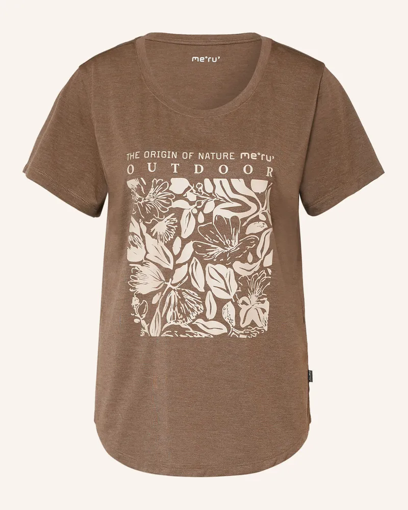 me°ru' T-Shirt Fagersta gruen Khaki