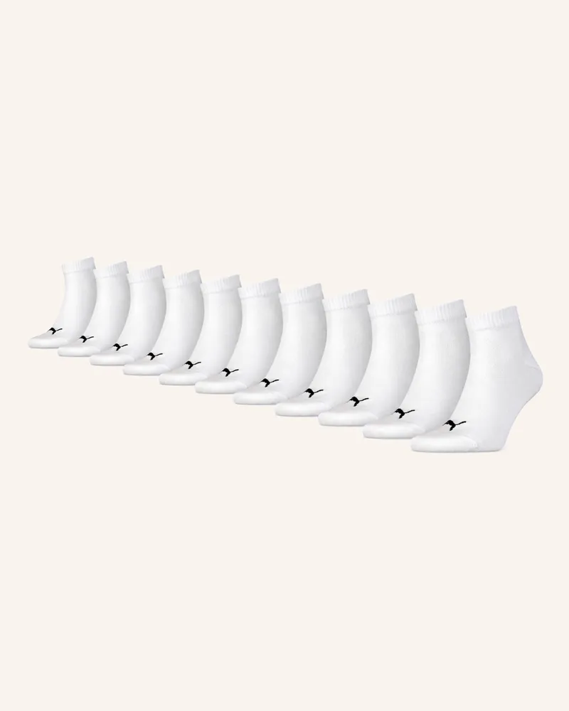 Puma Socken Quarter 11-Pack weiss Weiss
