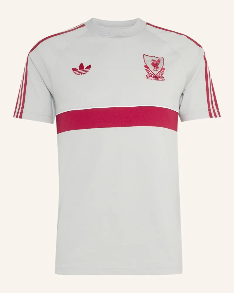 adidas Liverpool Fc Originals T-Shirt grau Grau