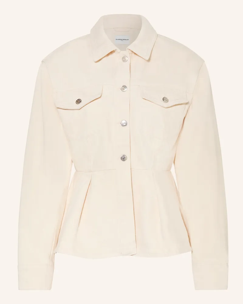 Claudie Pierlot Jeansjacke weiss L013