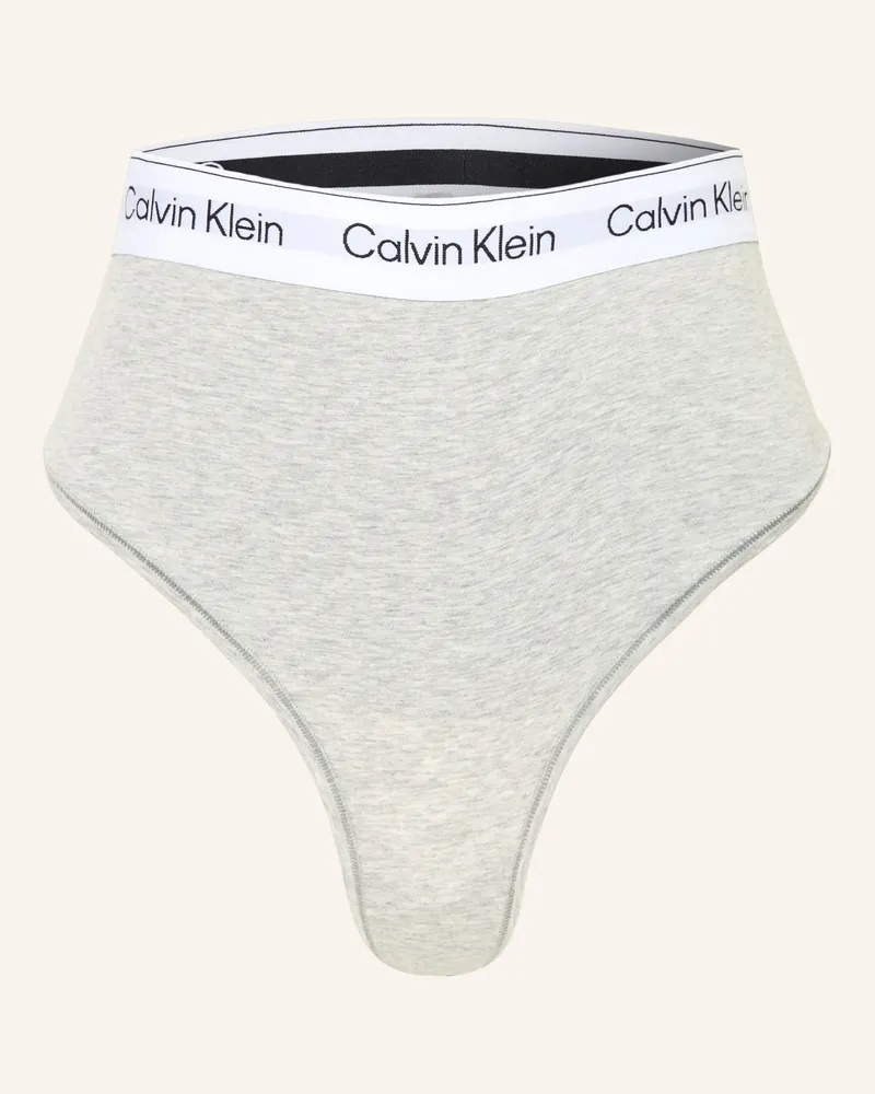 Calvin Klein String Hellgrau
