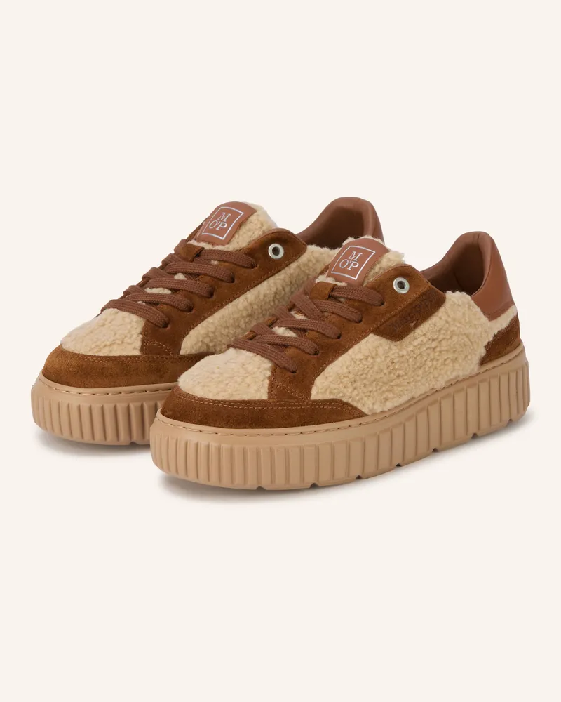 Marc O'Polo Sneaker Svenja braun Cognac
