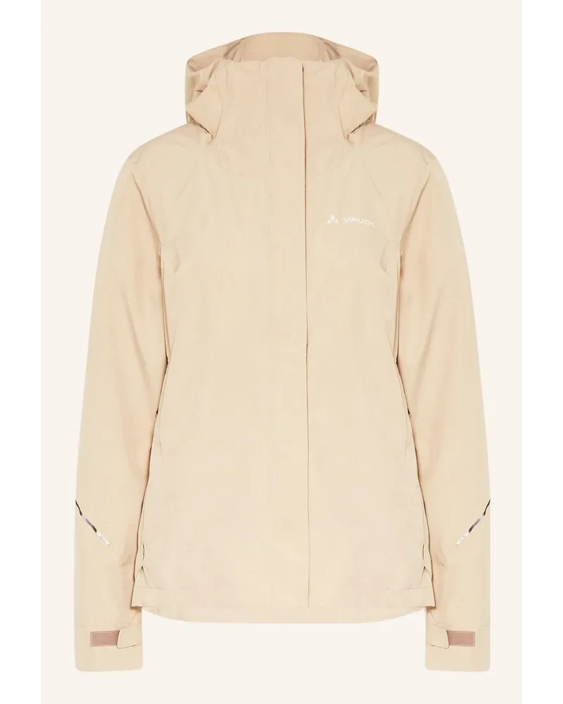 Vaude Regenjacke YARAS V Beige