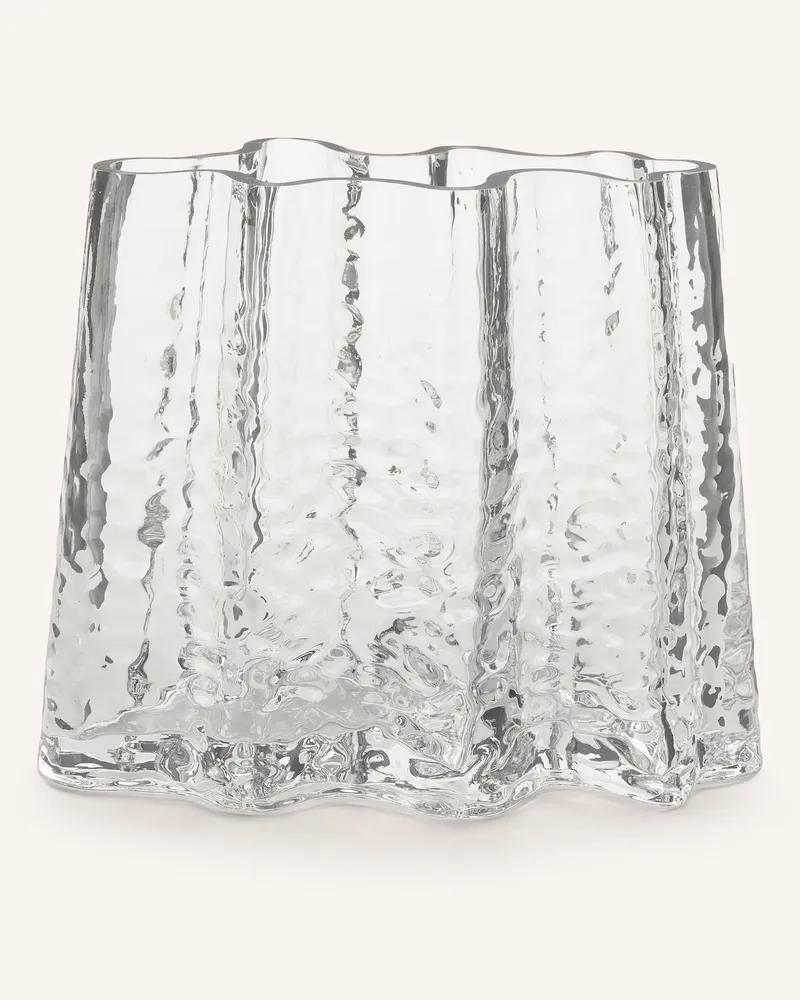COOEE Design Vase Gry Wide transparent Clear
