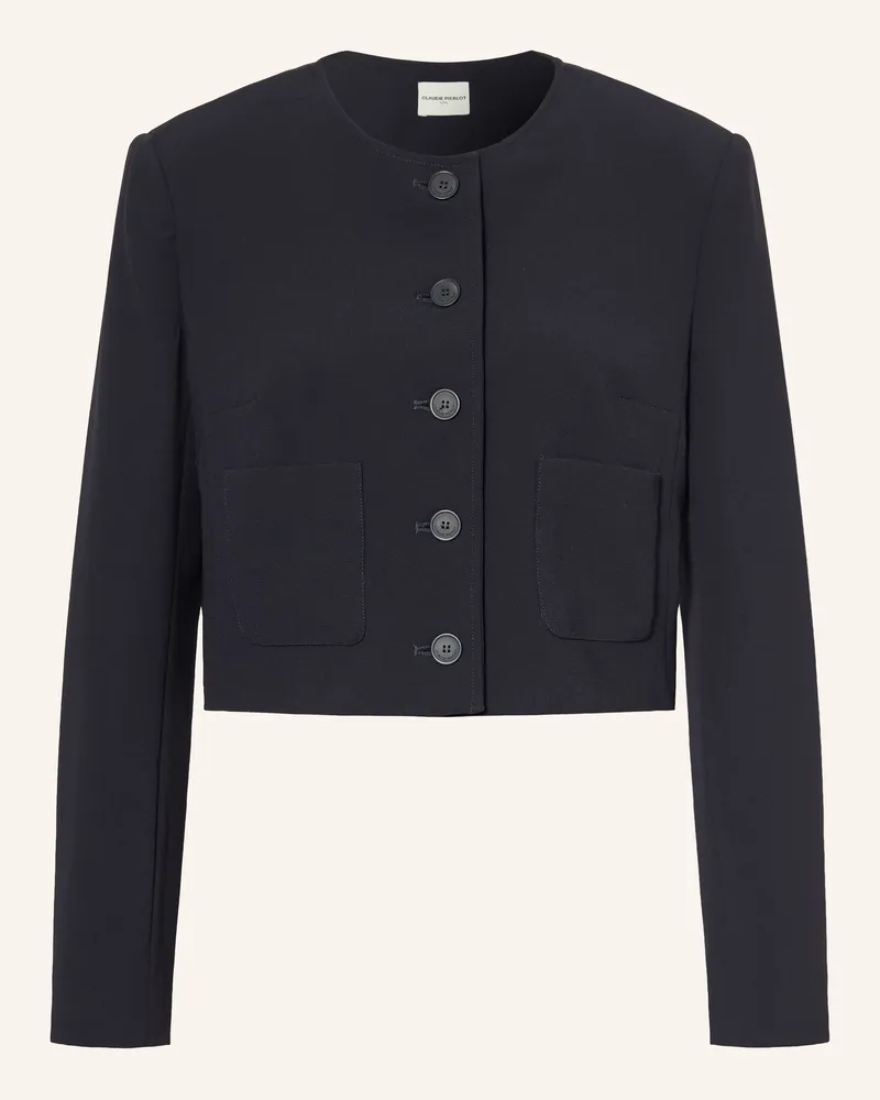Claudie Pierlot Kastenjacke Dunkelblau