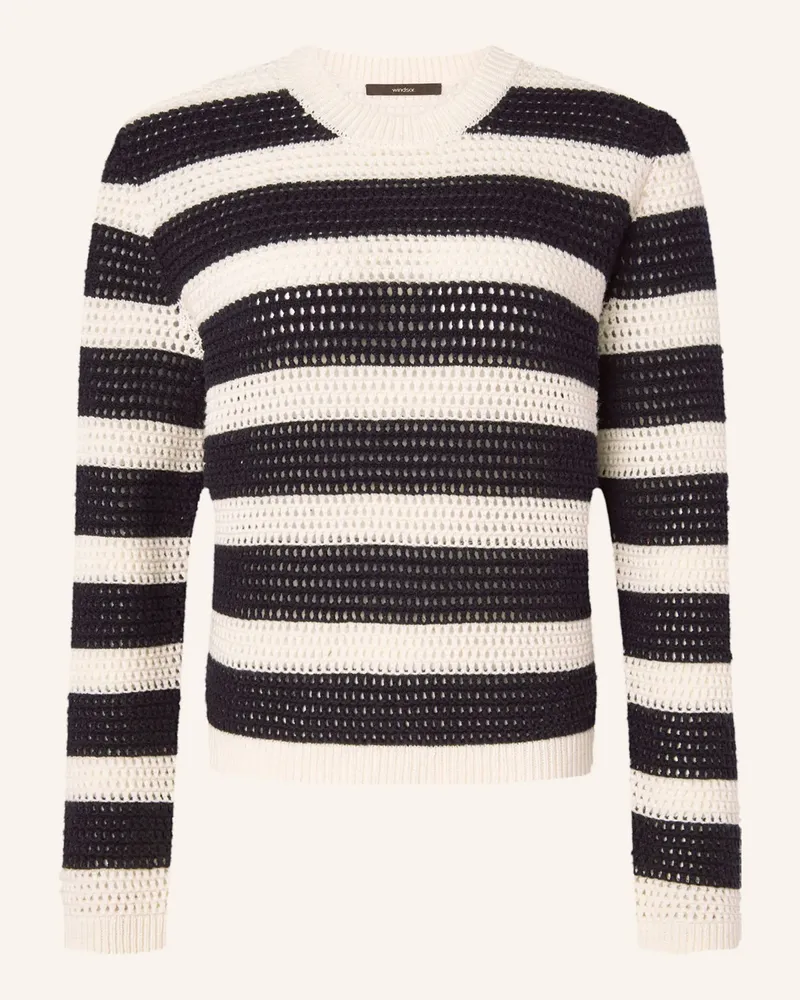windsor. Pullover Mit Cashmere weiss Weiss