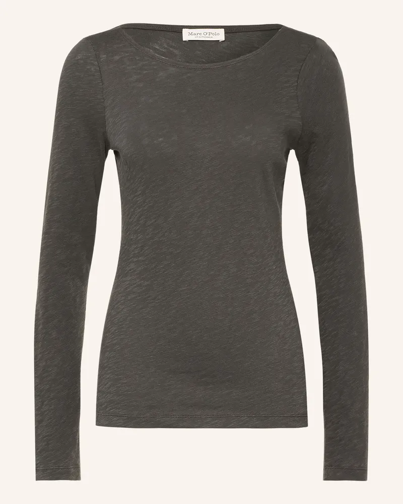 Marc O'Polo Longsleeve grau Dunkelgrau