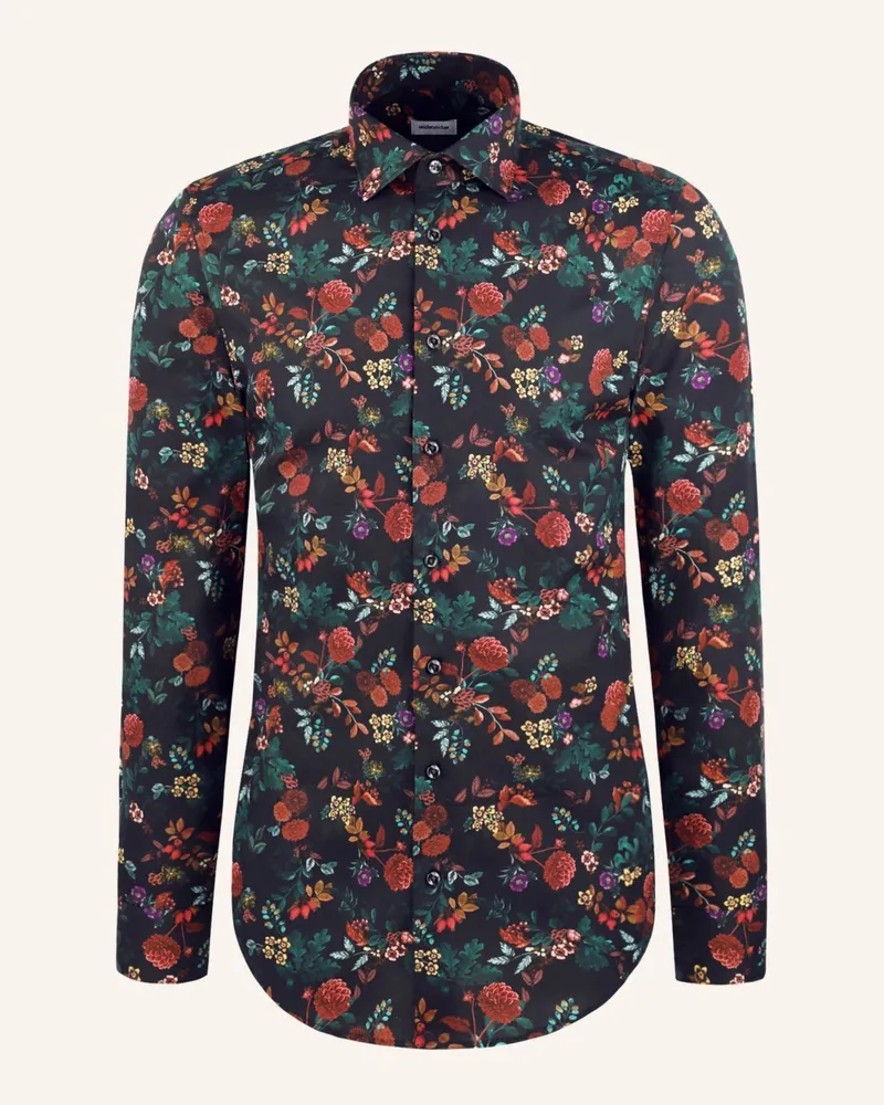 Seidensticker Business Hemd Slim Fit Grau
