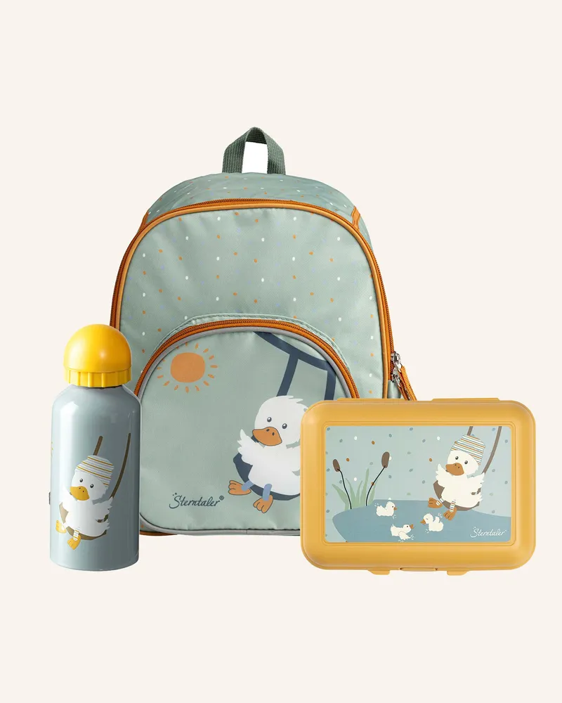 Sterntaler Kindergarten Set Ente Edda gruen Grün