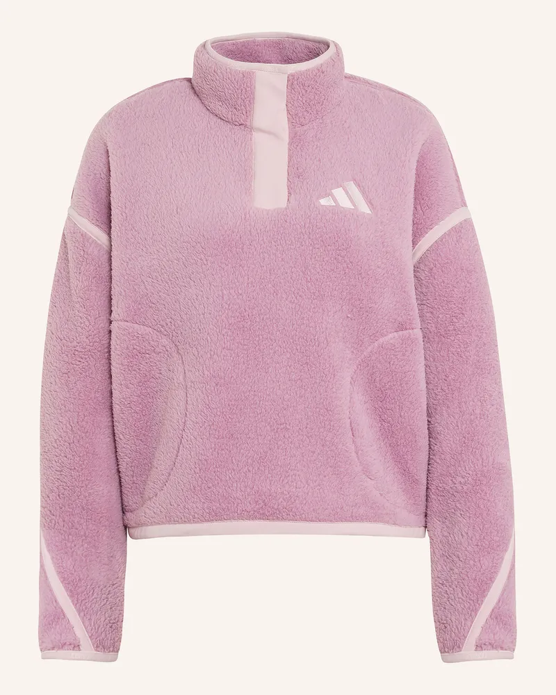adidas Fleece-Troyer Terrex Multi High Pile rosa Altrosa