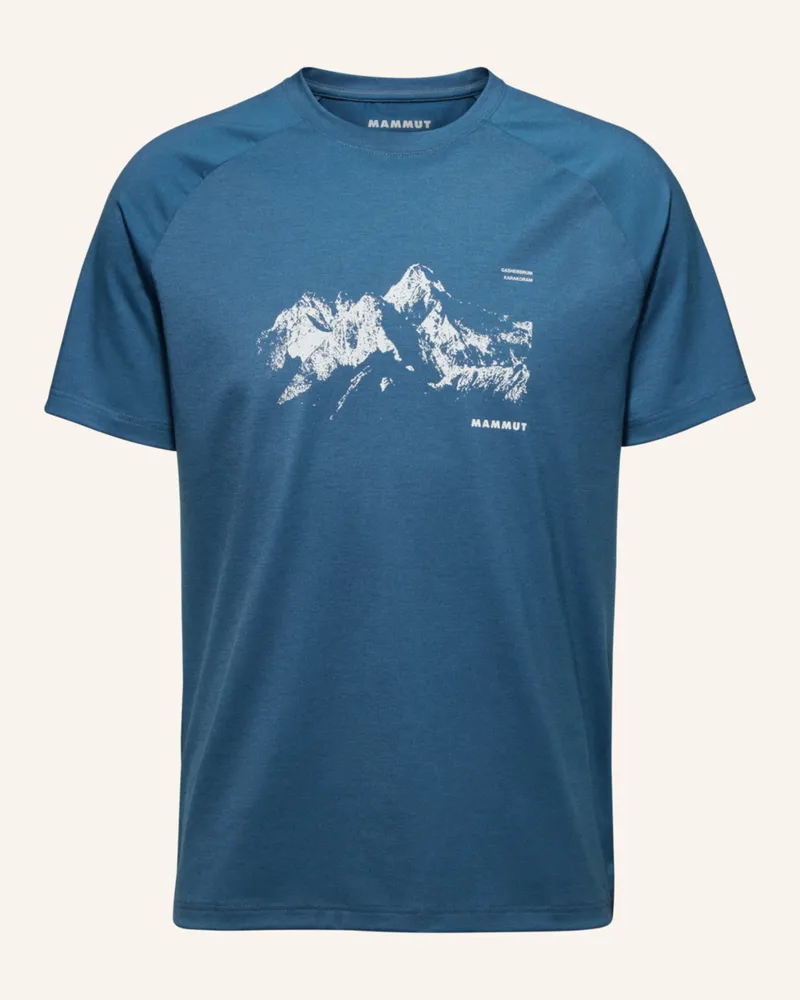 Mammut T-Shirt MOUNTAIN 8035 Blau
