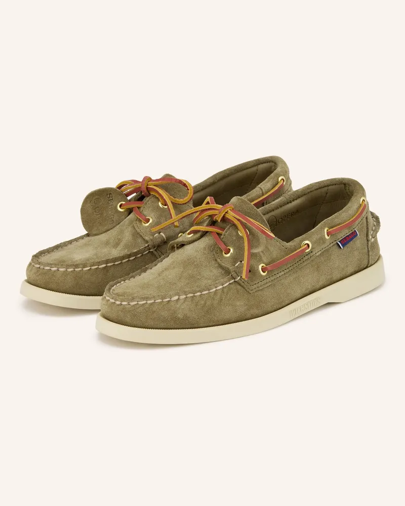 Sebago Bootsschuhe Portland Artisan gruen Oliv