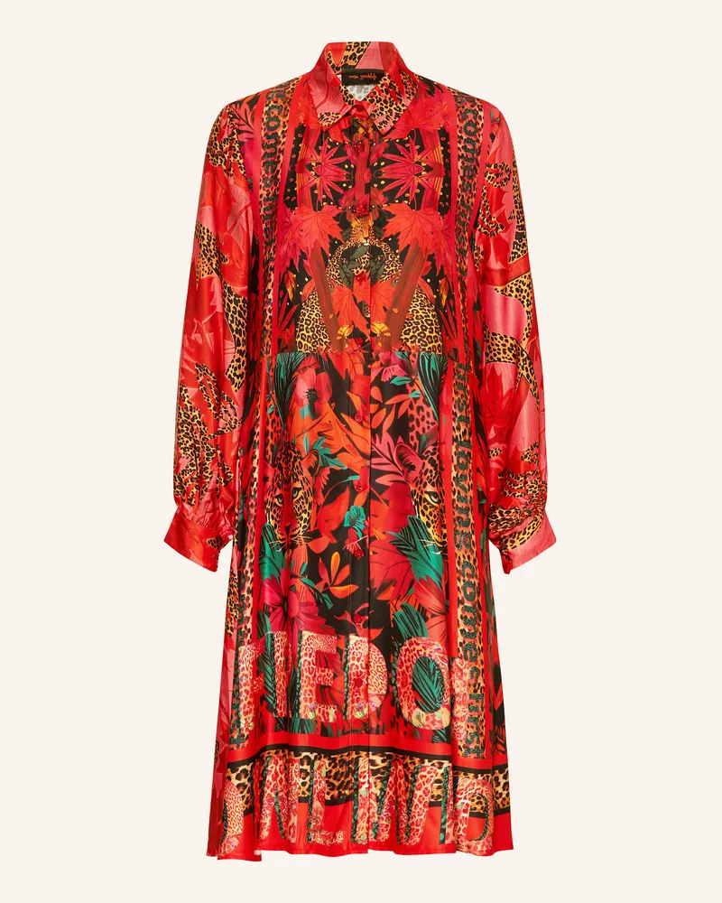 Miss Goodlife Hemdblusenkleid WILD Rot