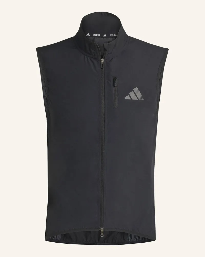 adidas Essentials Winddichte Weste schwarz Schwarz