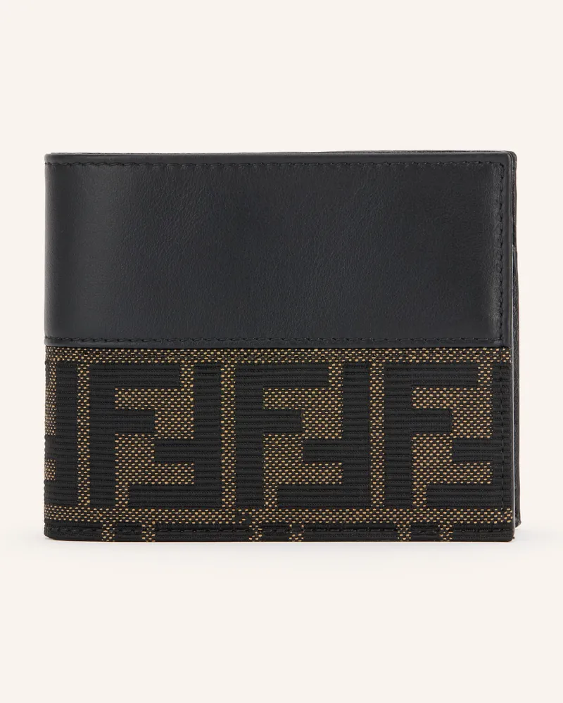 Fendi Geldbörse schwarz Schwarz